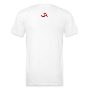 Men's Jlasalle Premium Tee - white