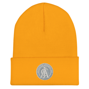 Signature Stamp Cuffed Beanie