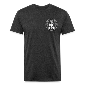 Men's Jlasalle Apparel Stamp Premium Tee - heather black