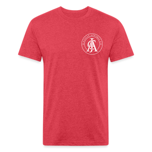 Men's Jlasalle Apparel Stamp Premium Tee - heather red