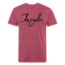 Men's Signature Jlasalle Premium Tee - heather burgundy