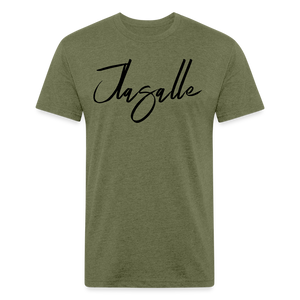 Men's Signature Jlasalle Premium Tee - heather military green