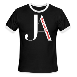 Men's Signature JA Premium Tee - black/white