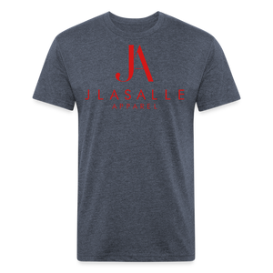 Men's Jlasalle Premium Tee - heather navy