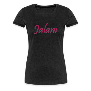 Women’s Signature Jalani Premium Tee - charcoal grey