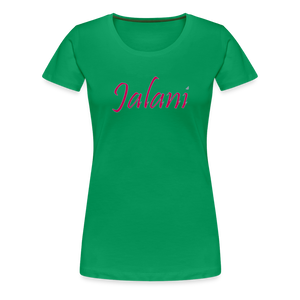 Women’s Signature Jalani Premium Tee - kelly green