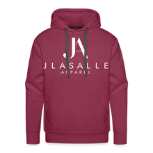 Men’s Signature Jlasalle Premium Hoodie - burgundy