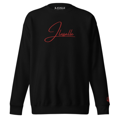 Men's Embroidered Signature Jlasalle Premium Sweatshirt