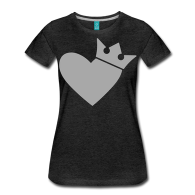 Women’s Signature Premium Tee - charcoal gray