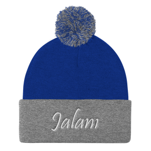 Signature Jalani Pom Pom Knit Cap