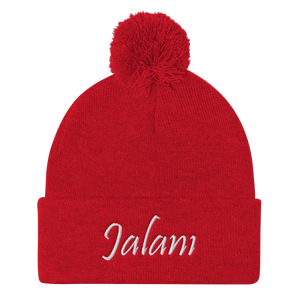 Signature Jalani Pom Pom Knit Cap