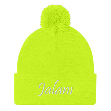 Signature Jalani Pom Pom Knit Cap