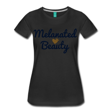 Women’s Melanated Beauty Premium Tee - black