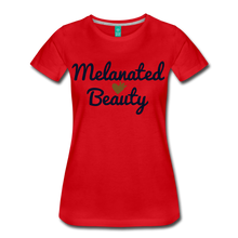 Women’s Melanated Beauty Premium Tee - red