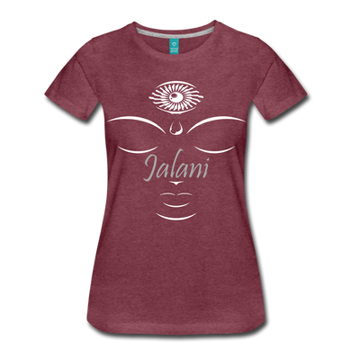 Women’s Third Eye Premium Tee - heather burgundy