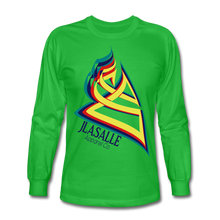 Men's Tribal Premium L/S Tee - bright green