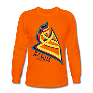 Men's Tribal Premium L/S Tee - orange