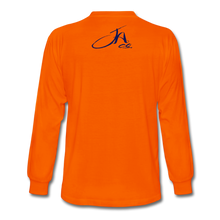 Men's Tribal Premium L/S Tee - orange