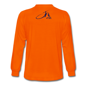 Men's Tribal Premium L/S Tee - orange