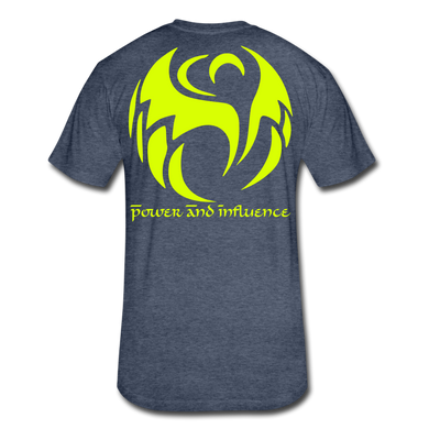 Men's Dragon Premium Tee - heather navy