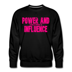 Men’s Power and Influence Premium Sweatshirt - black