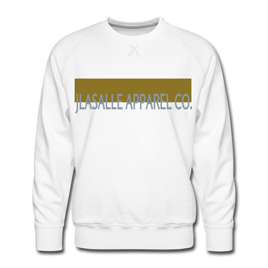 Men’s Signature JLA Metallic Print Premium Sweatshirt - white