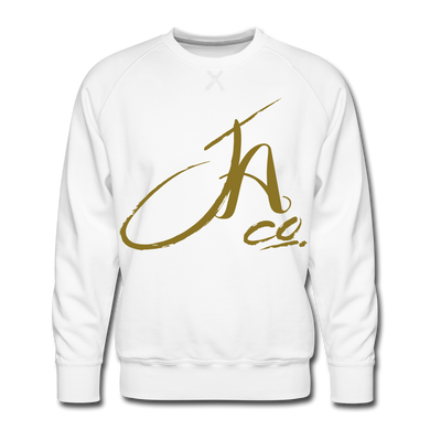 Men’s Signature JA CO Premium Sweatshirt - white