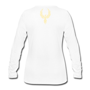 Women's Signature Jalani Premium L/S Tee - white