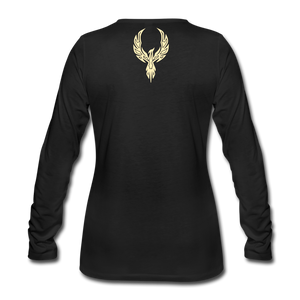 Women's Signature Jalani Premium L/S Tee - black