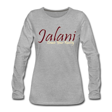 Women's Signature Jalani Premium L/S Tee - heather gray