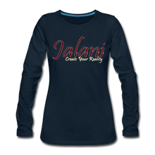 Women's Signature Jalani Premium L/S Tee - deep navy