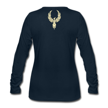 Women's Signature Jalani Premium L/S Tee - deep navy