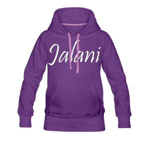 Women's Signature Jalani Premium Hoodie - purple