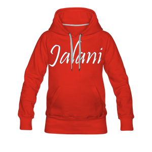 Women's Signature Jalani Premium Hoodie - red