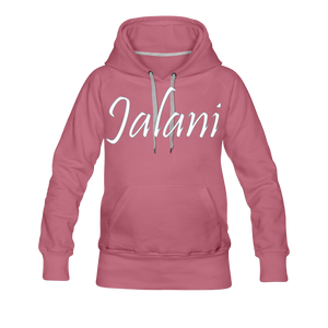 Women's Signature Jalani Premium Hoodie - mauve