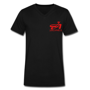 Men's Signature JA Premium V-Neck Tee - black