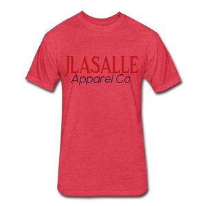 Men's Signature Jlasalle Premium Metallic Flake Premieum Tee - heather red