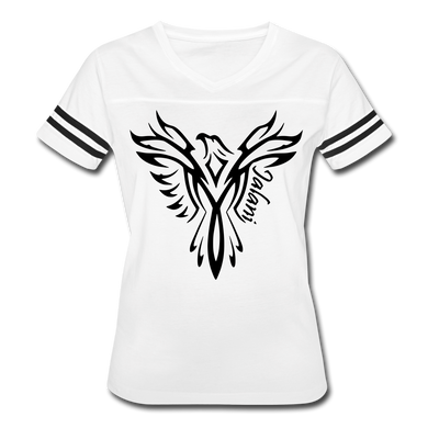 Women’s Signature Phoenix ii Vintage Sport Tee - white/black