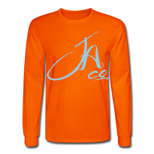 Men's Signature JA CO L/S Premium Tee - orange