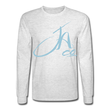 Men's Signature JA CO L/S Premium Tee - light heather gray