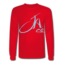 Men's Signature JA CO L/S Premium Tee - red