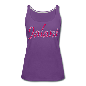 Women’s Signature Jalani Premium Tank Top - purple