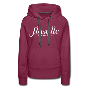 Women's Jlasalle Collection Premium Hoodie - burgundy