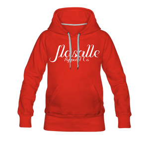 Women's Jlasalle Collection Premium Hoodie - red