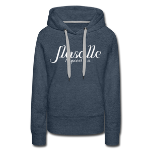 Women's Jlasalle Collection Premium Hoodie - heather denim