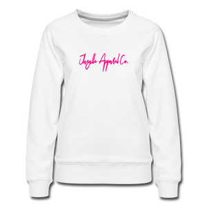 Women’s Jlasalle Collection Premium Sweatshirt - white