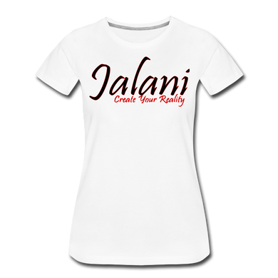 Women’s Signatured Jalani Premium Tee - white