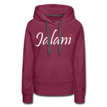 Women’s Featured Signature Jalani Premium Hoodie - burgundy