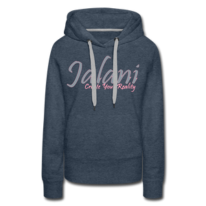 Women’s Signature Jalani Premium Hoodie - heather denim