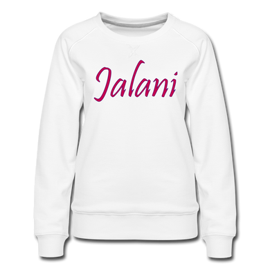 Women’s Signature Jalani Premium Sweatshirt - white